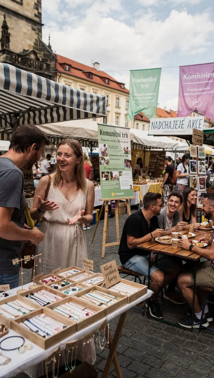 TГЅm odbornГ­kЕЇ pЕ™i pЕ™Г­pravД› marketingovГ© strategie pro veletrh.